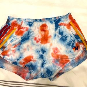 Aviator Nation tie dye shorts